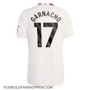 Manchester United Alejandro Garnacho #17 Tredjetrøje 2023-24 Kortærmet